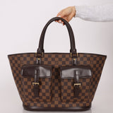 Louis Vuitton Damier Ebene Manosque and Louis Vuitton Mini Bag - FashioNica