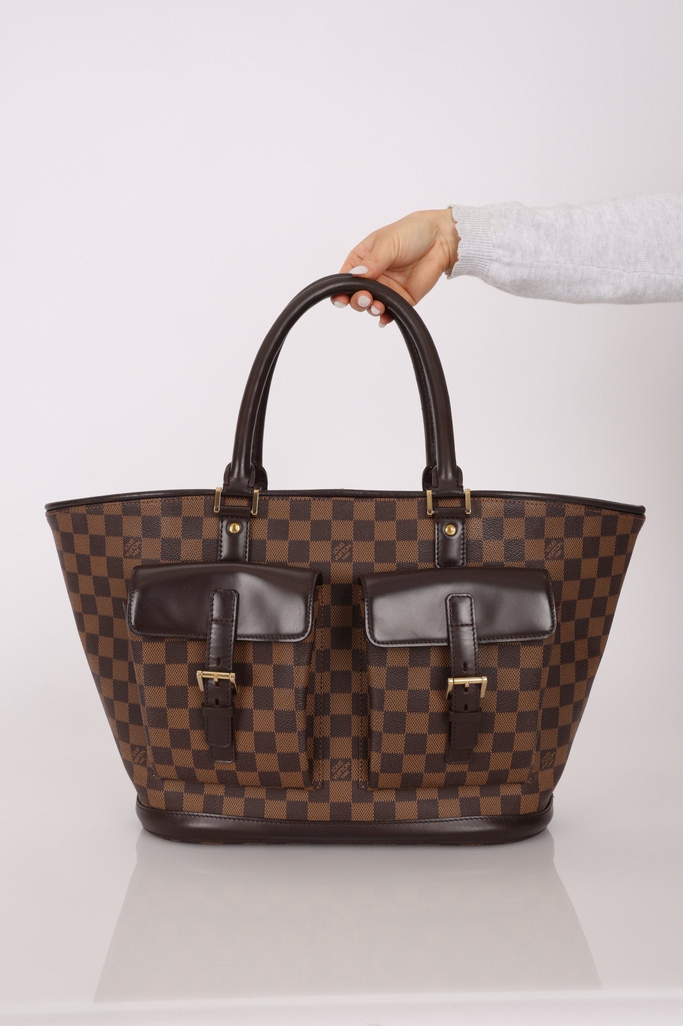 Louis Vuitton Damier Ebene Manosque and Louis Vuitton Mini Bag - FashioNica