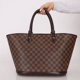 Louis Vuitton Damier Ebene Manosque and Louis Vuitton Mini Bag - FashioNica