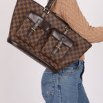 Louis Vuitton Damier Ebene Manosque and Louis Vuitton Mini Bag - FashioNica