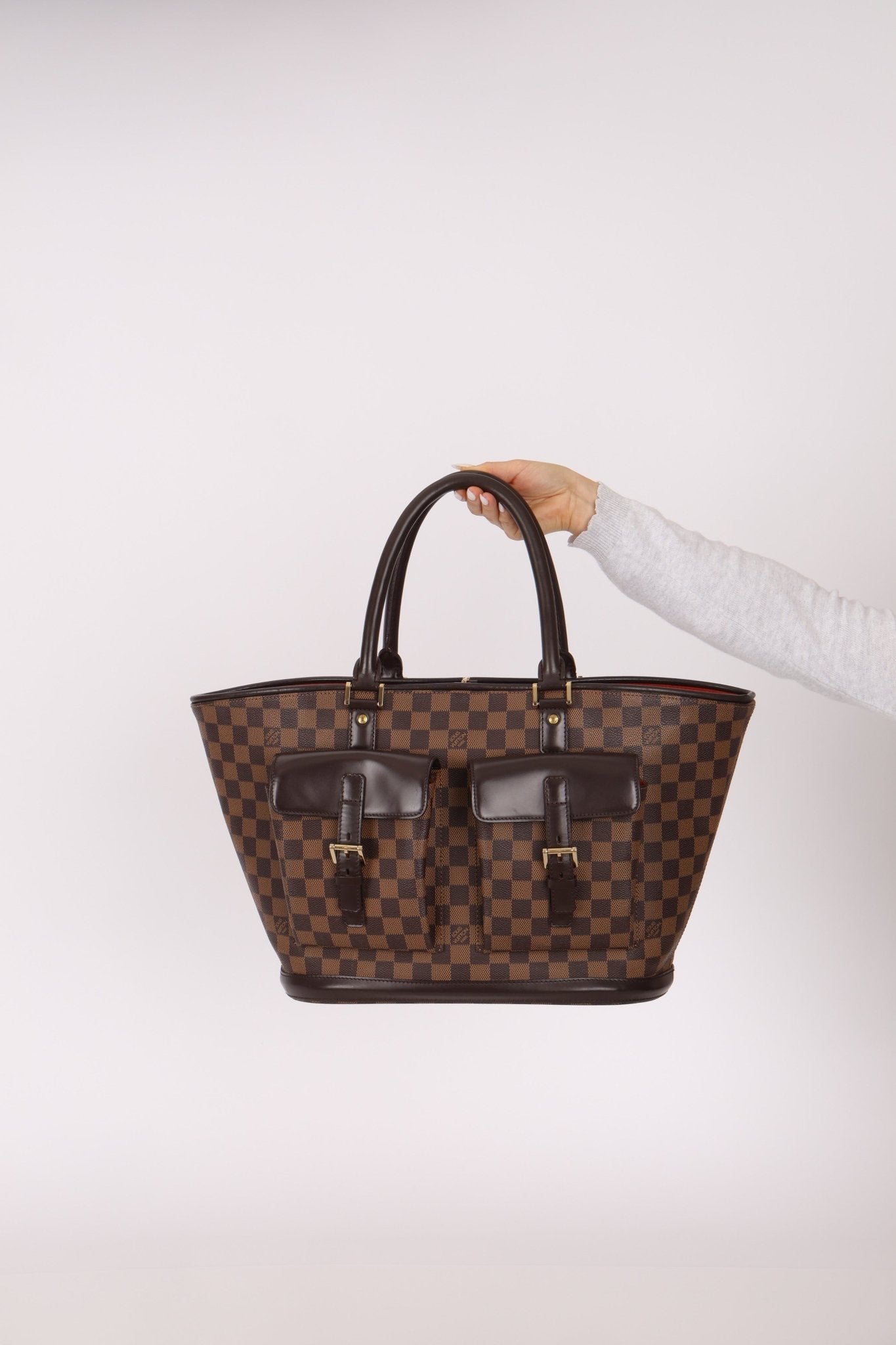 Louis Vuitton Damier Ebene Manosque and Louis Vuitton Mini Bag - FashioNica