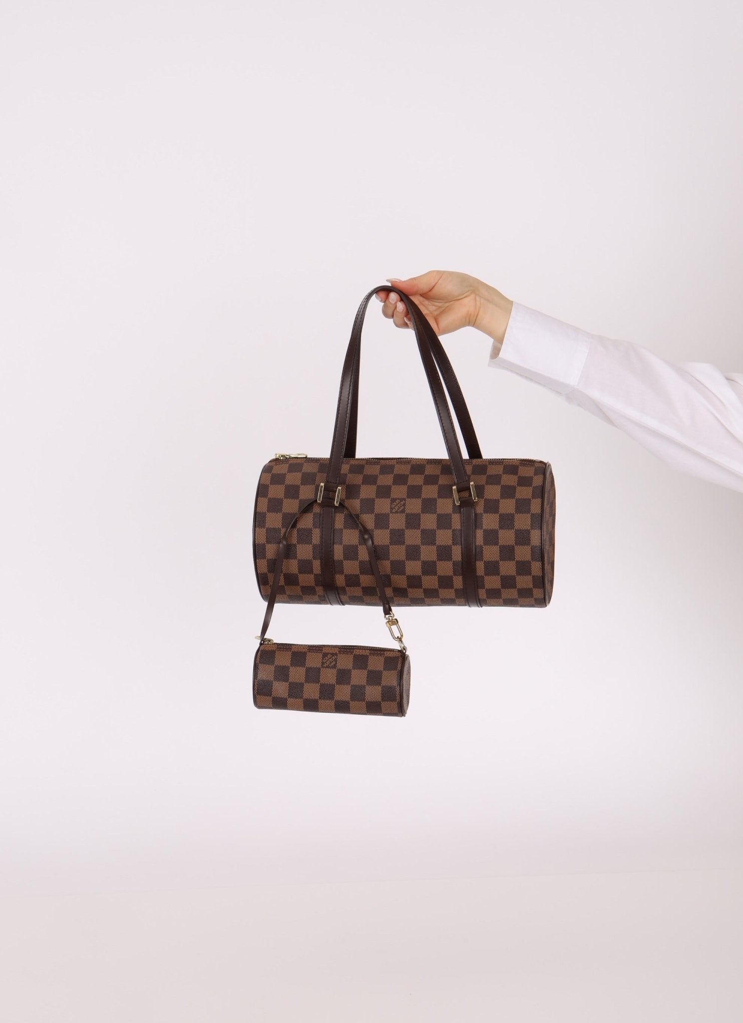 Louis Vuitton Damier Ebene Papillon 30 & Mini Papillon Set - FashioNica