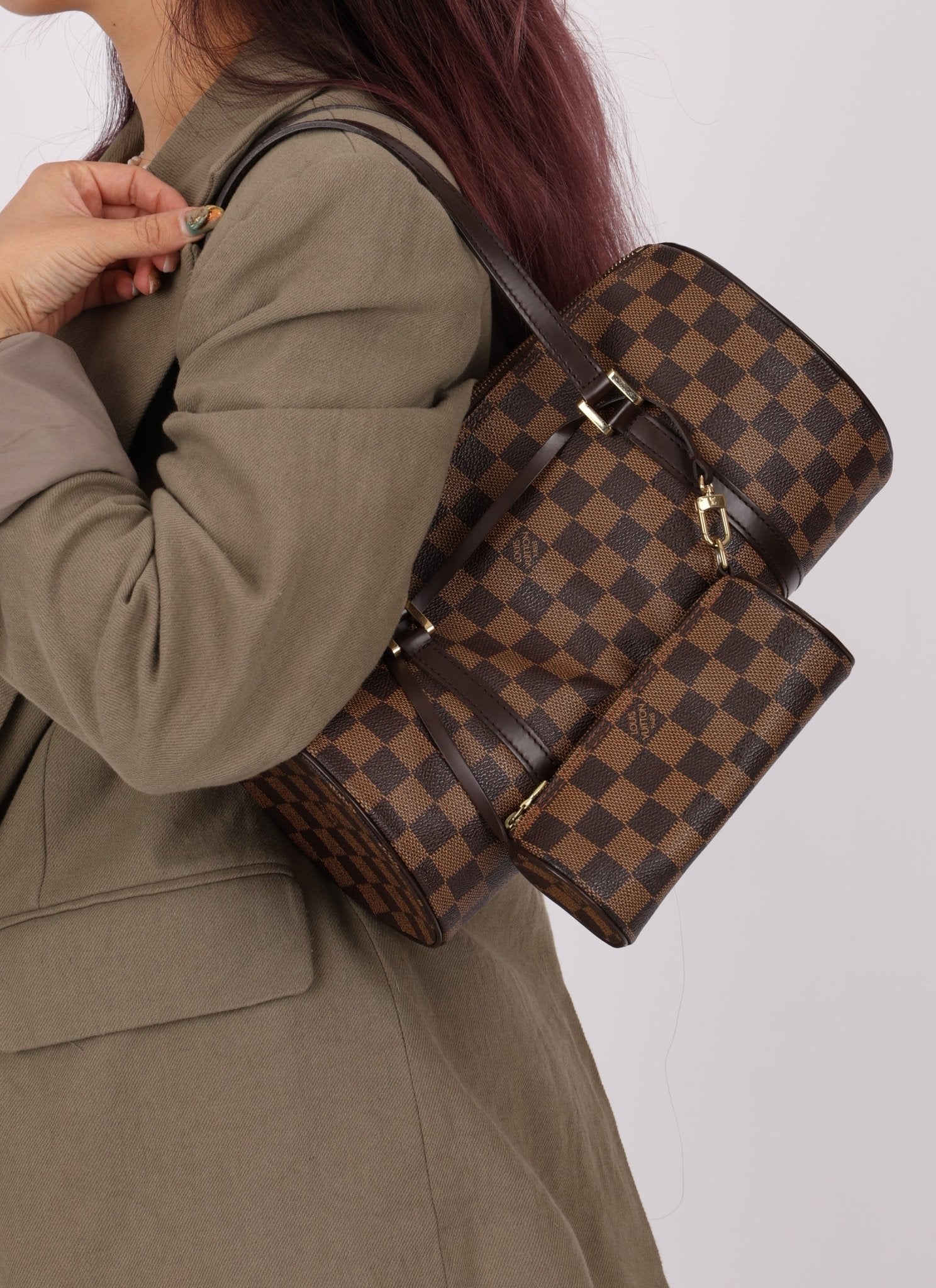 Louis Vuitton Damier Ebene Papillon 30 & Mini Papillon Set - FashioNica