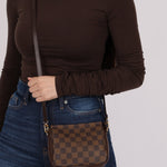 Louis Vuitton Damier Ebene Trousse Make Up Bag Pochette - FashioNica