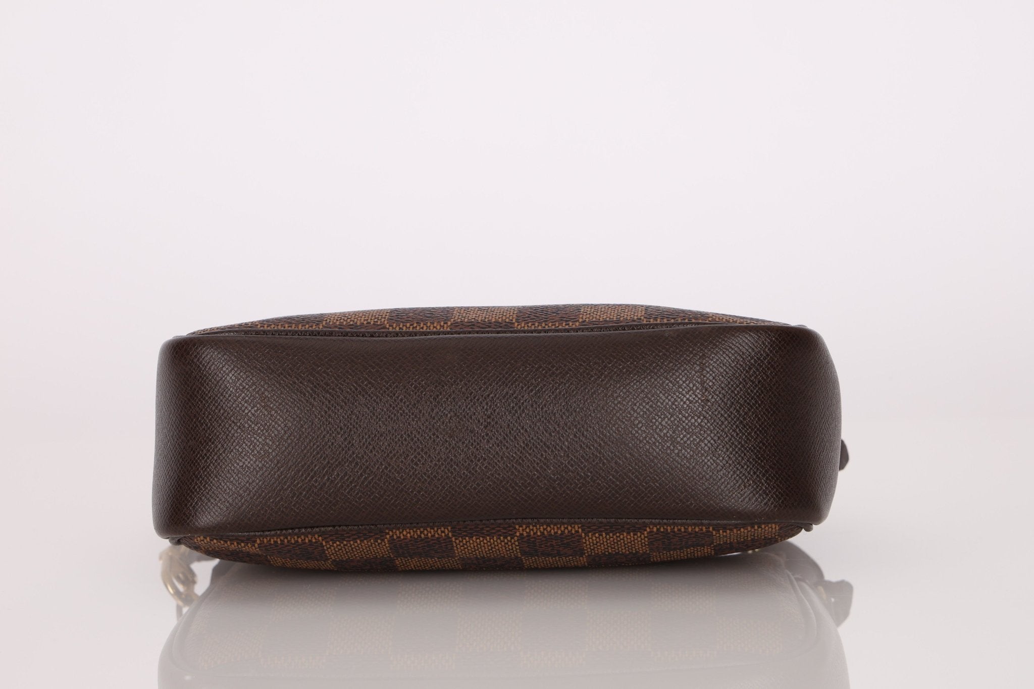 Louis Vuitton Damier Ebene Trousse Make Up Bag Pochette - FashioNica