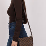 Louis Vuitton Damier Ebene Trousse Make Up Bag Pochette - FashioNica