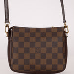 Louis Vuitton Damier Ebene Trousse Make Up Bag Pochette - FashioNica