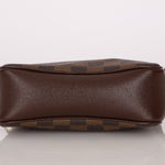 Louis Vuitton Damier Ebene Trousse Make Up Bag Pochette - FashioNica