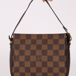Louis Vuitton Damier Ebene Trousse Make Up Bag Pochette - FashioNica