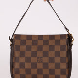 Louis Vuitton Damier Ebene Trousse Make Up Bag Pochette - FashioNica