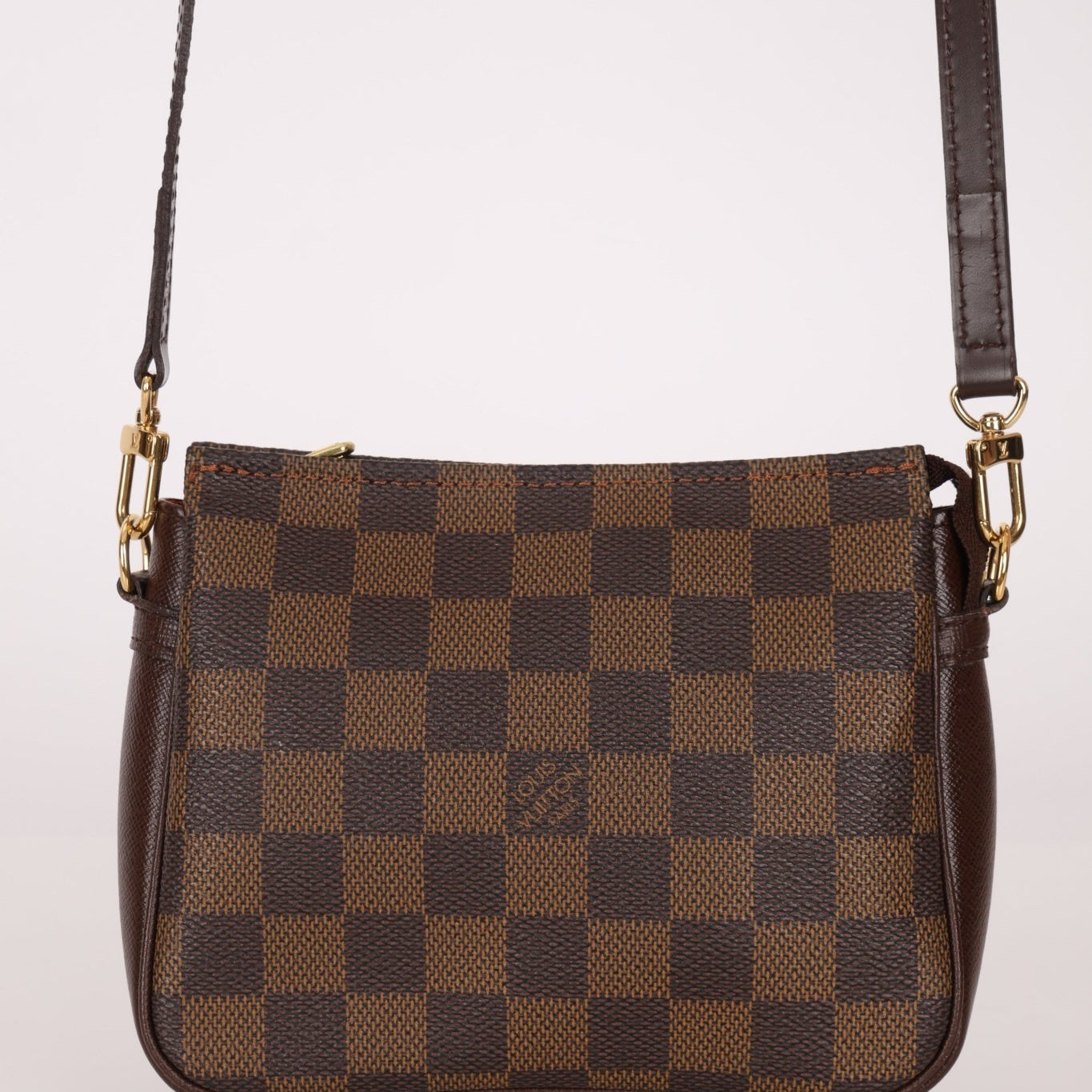 Louis Vuitton Damier Ebene Trousse Make Up Bag Pochette - FashioNica