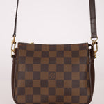 Louis Vuitton Damier Ebene Trousse Make Up Bag Pochette - FashioNica
