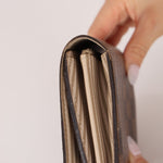 Louis Vuitton Damier Ebene Trunk Portefeuille Sarah Folded Wallet - FashioNica
