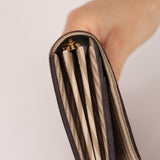 Louis Vuitton Damier Ebene Trunk Portefeuille Sarah Folded Wallet - FashioNica