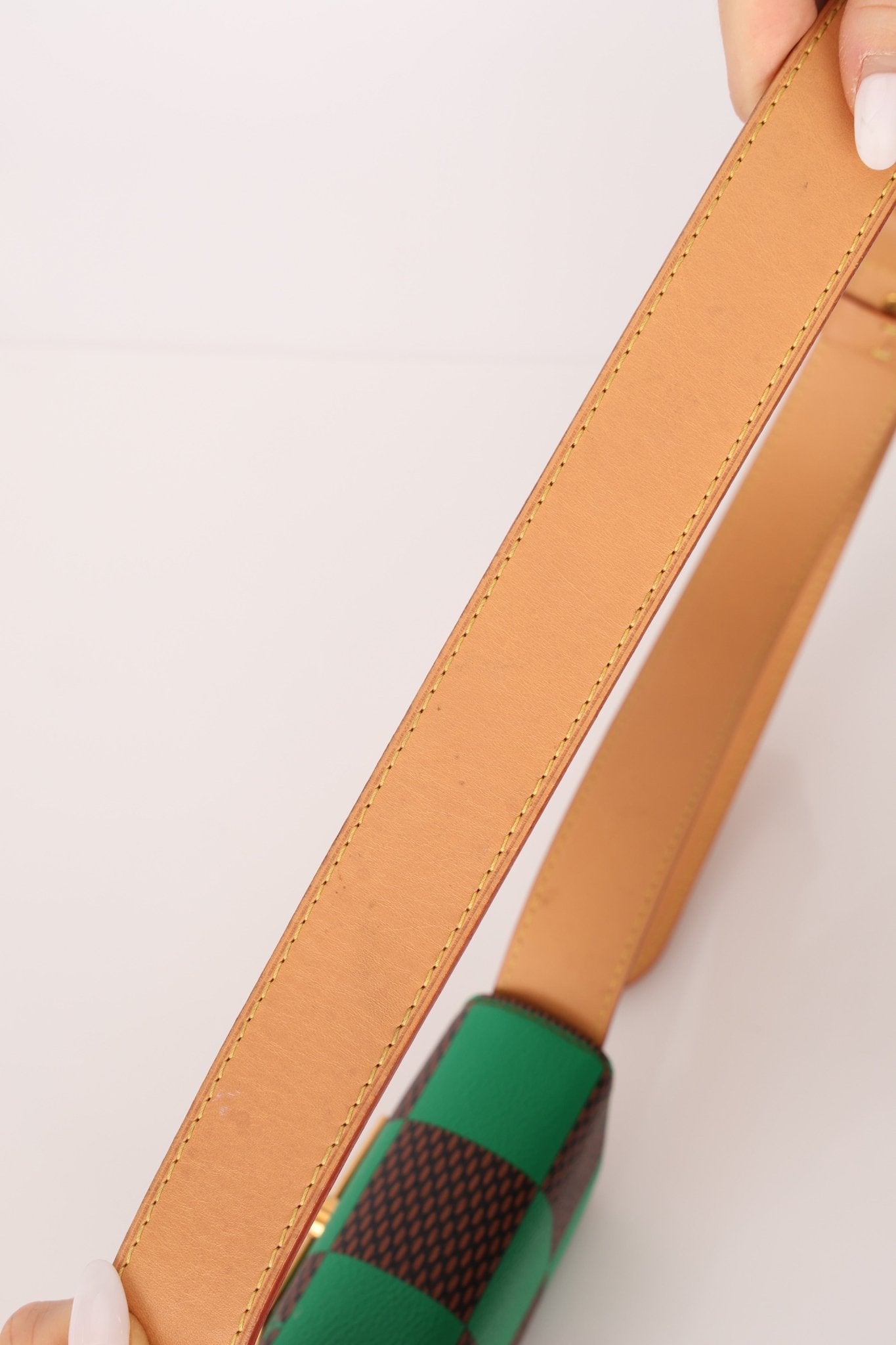 Louis Vuitton Damier Pop Green Micro Steamer Crossbody - FashioNica