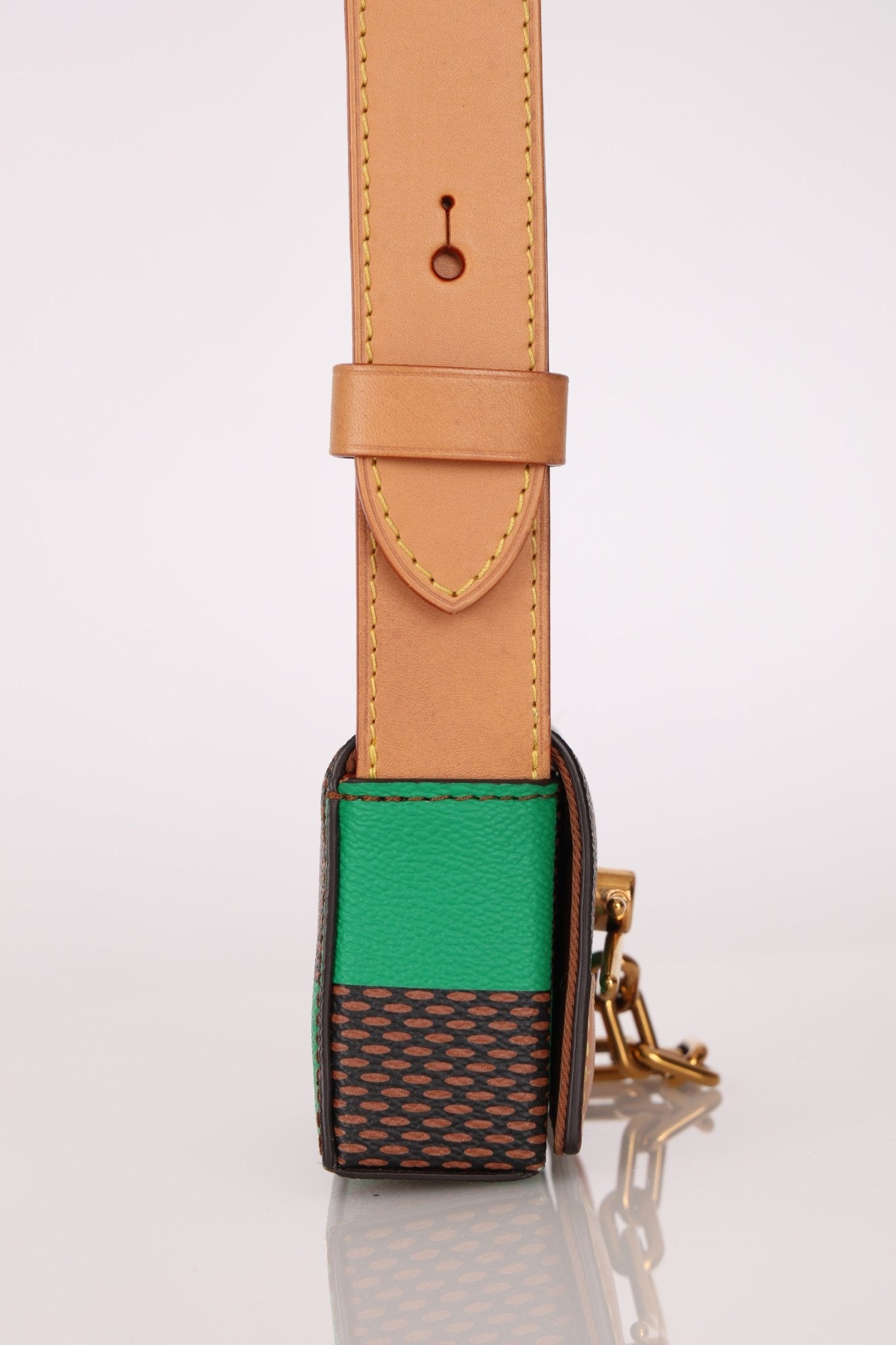 Louis Vuitton Damier Pop Green Micro Steamer Crossbody - FashioNica