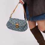 Louis Vuitton Denim Mini Pleaty - FashioNica