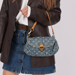 Louis Vuitton Denim Mini Pleaty - FashioNica