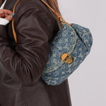 Louis Vuitton Denim Mini Pleaty - FashioNica