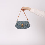 Louis Vuitton Denim Mini Pleaty - FashioNica