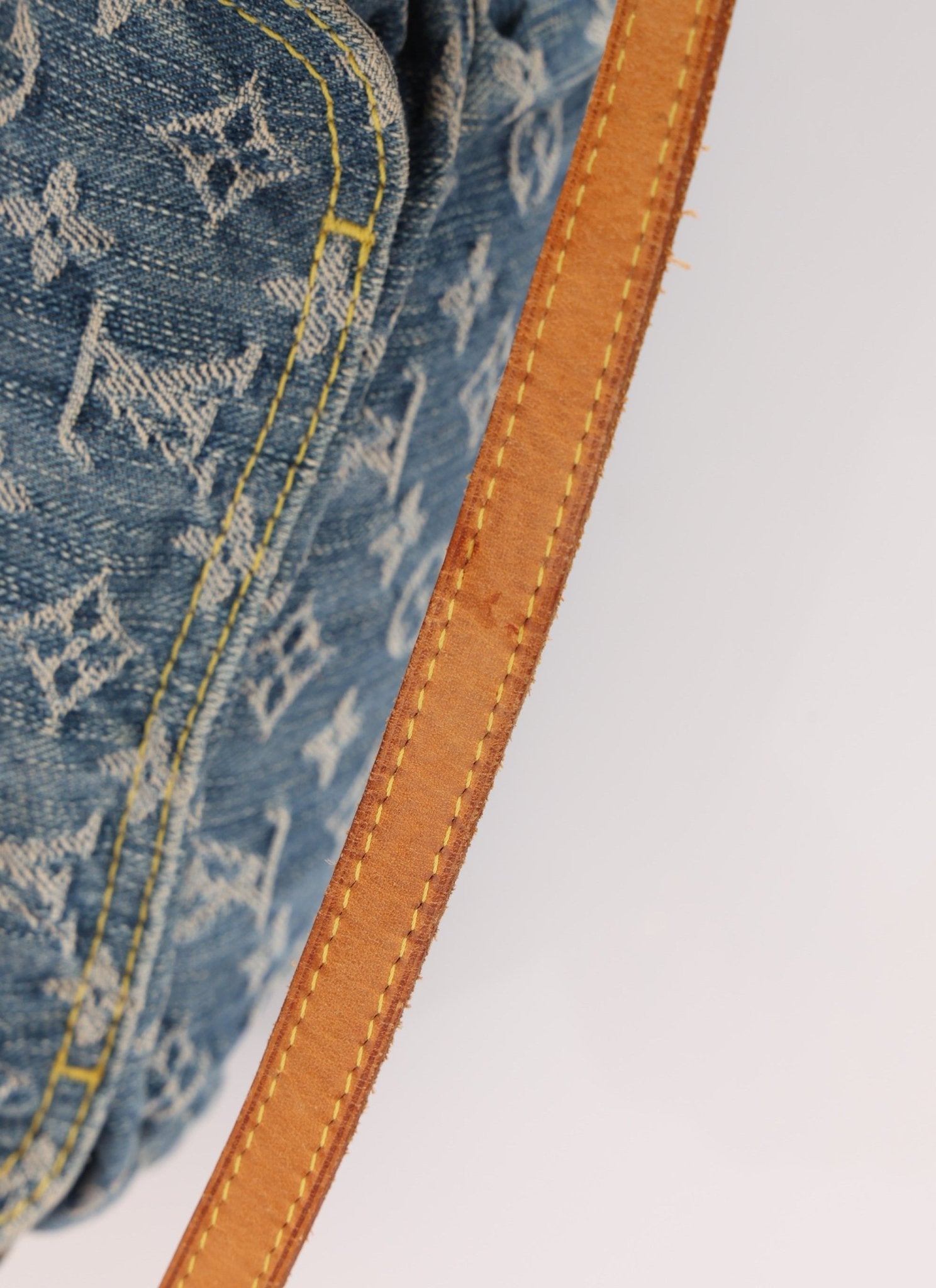 Louis Vuitton Denim Mini Pleaty - FashioNica