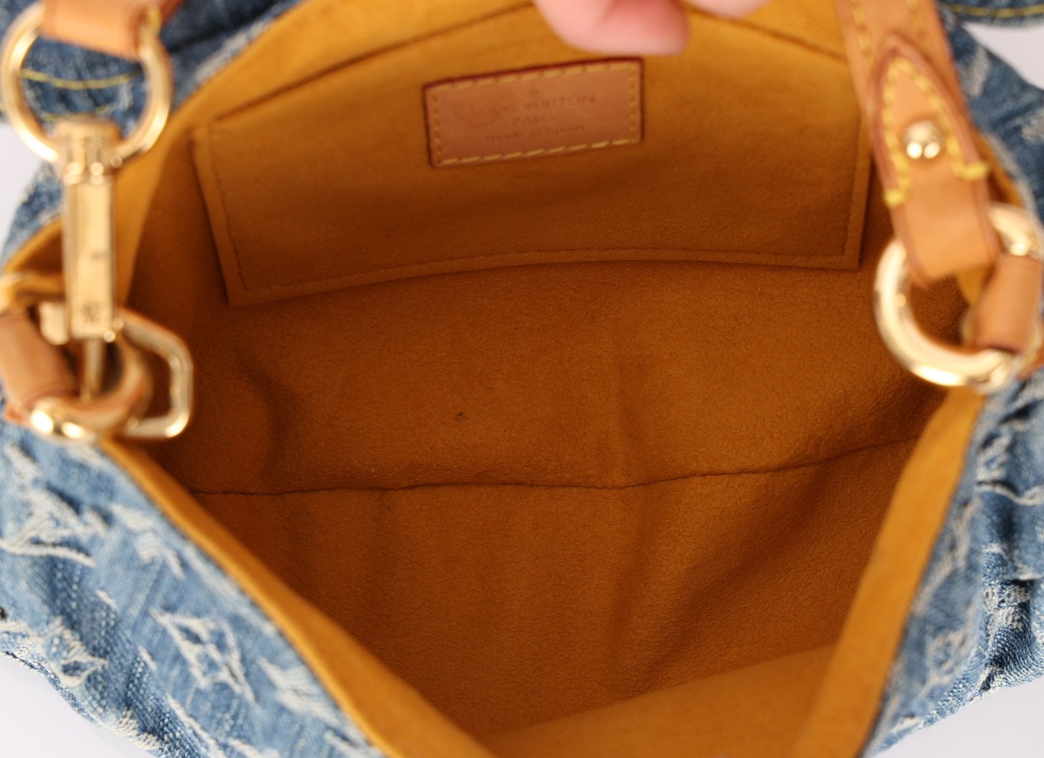 Louis Vuitton Denim Mini Pleaty - FashioNica