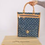 Louis Vuitton Denim Monogram Sac Plat - FashioNica