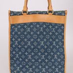Louis Vuitton Denim Monogram Sac Plat - FashioNica