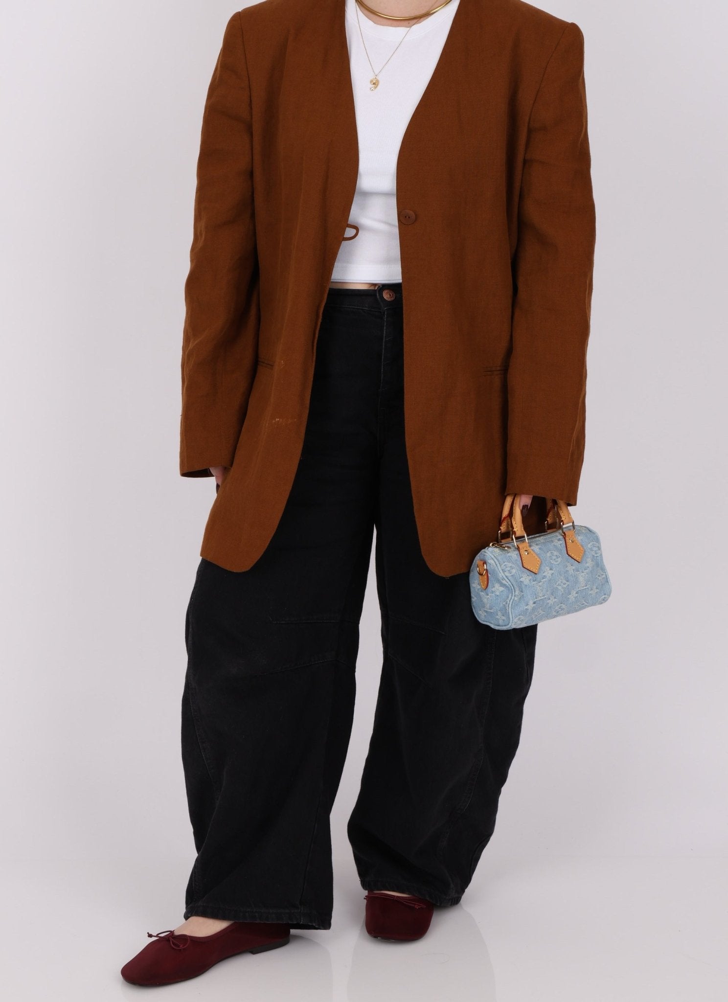 Louis Vuitton Denim Sky Nano Bandouliere Speedy - FashioNica