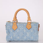 Louis Vuitton Denim Sky Nano Bandouliere Speedy - FashioNica
