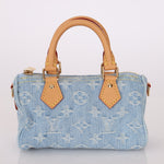 Louis Vuitton Denim Sky Nano Bandouliere Speedy - FashioNica