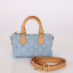 Louis Vuitton Denim Sky Nano Bandouliere Speedy - FashioNica