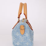 Louis Vuitton Denim Sky Nano Bandouliere Speedy - FashioNica