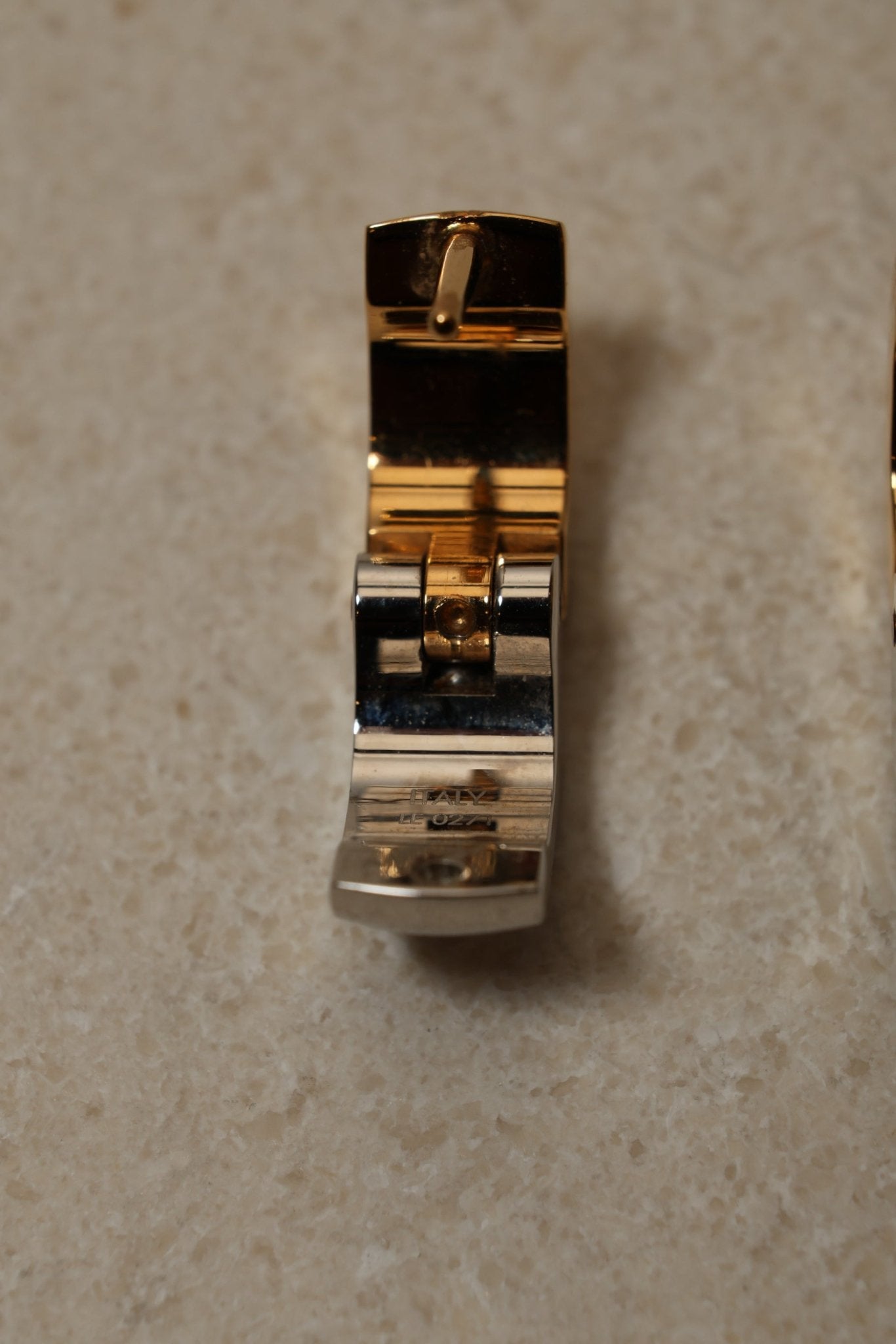 Louis Vuitton Dual Tone Monogram Huggies - FashioNica