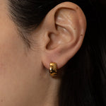 Louis Vuitton Dual Tone Monogram Huggies - FashioNica