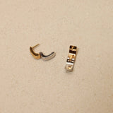 Louis Vuitton Dual Tone Monogram Huggies - FashioNica