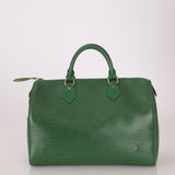 Louis Vuitton Green Epi Speedy 30 - FashioNica