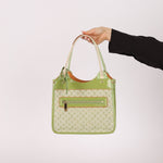 Louis Vuitton Green Monogram Mini Lin Sac Kathleen Bag - FashioNica