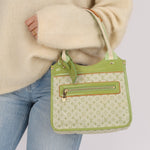 Louis Vuitton Green Monogram Mini Lin Sac Kathleen Bag - FashioNica