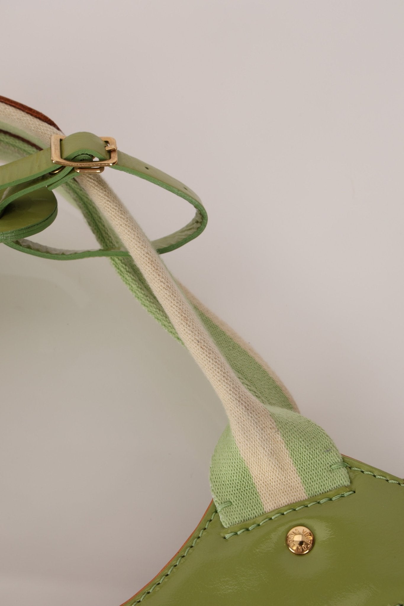 Louis Vuitton Green Monogram Mini Lin Sac Kathleen Bag - FashioNica