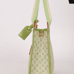 Louis Vuitton Green Monogram Mini Lin Sac Kathleen Bag - FashioNica