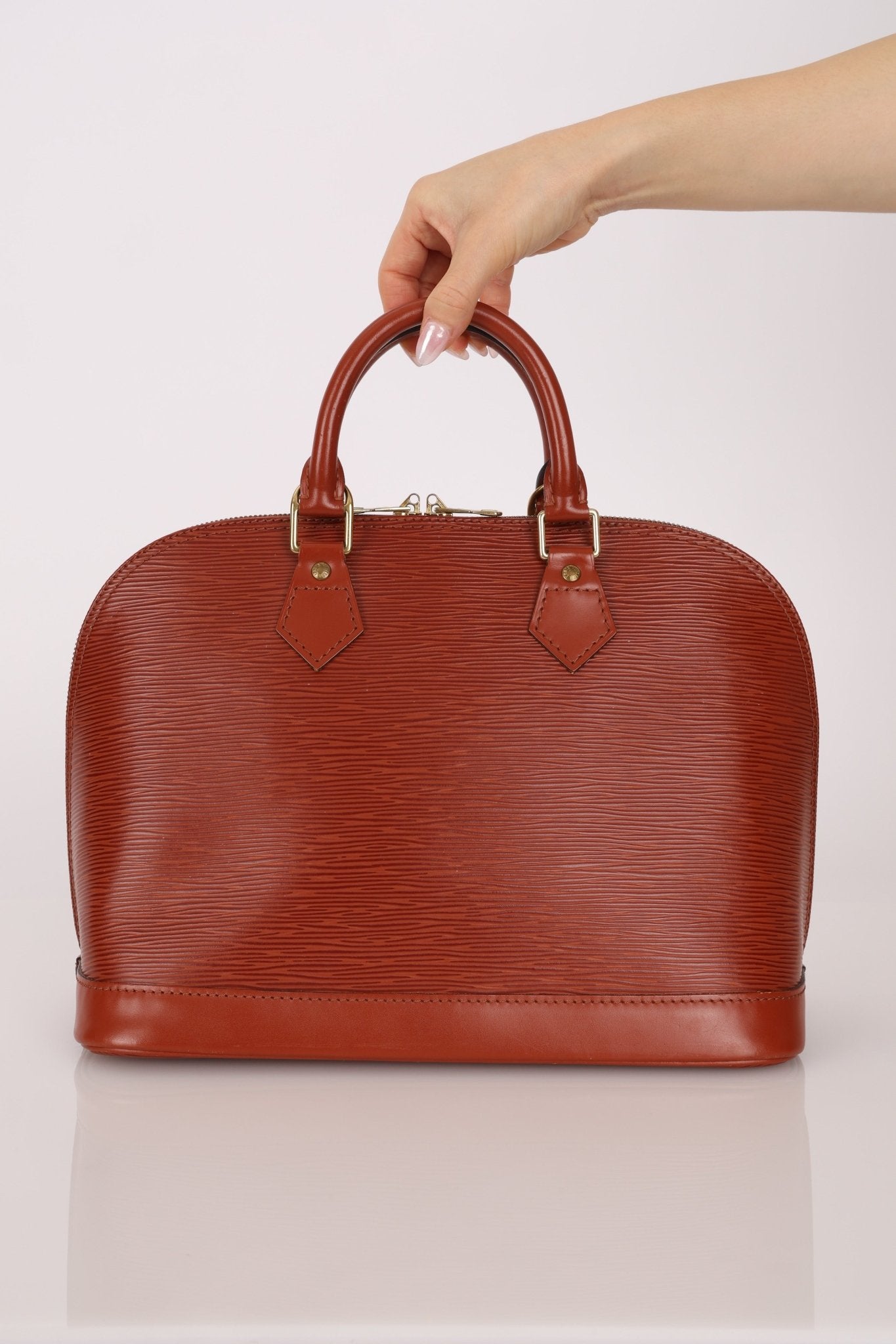 Louis Vuitton Kenyan Brown Epi Leather Alma Bag - FashioNica