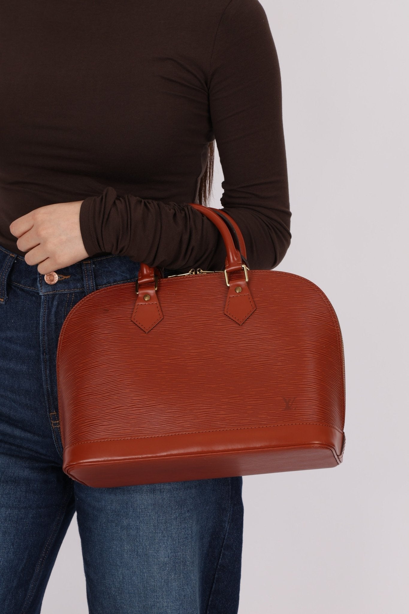 Louis Vuitton Kenyan Brown Epi Leather Alma Bag - FashioNica