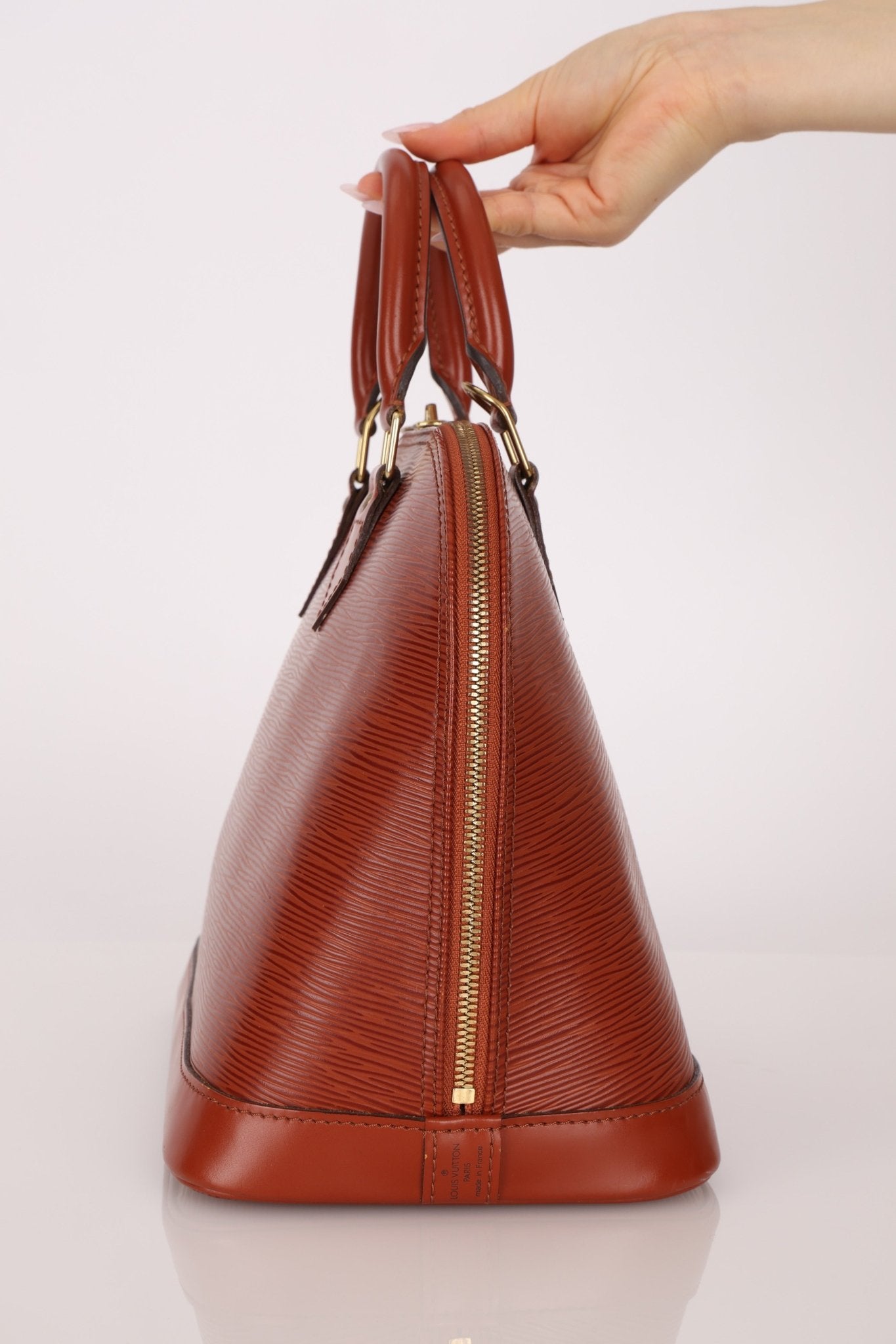 Louis Vuitton Kenyan Brown Epi Leather Alma Bag - FashioNica