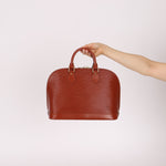 Louis Vuitton Kenyan Brown Epi Leather Alma Bag - FashioNica