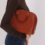 Louis Vuitton Kenyan Brown Epi Leather Alma Bag - FashioNica