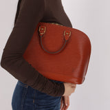 Louis Vuitton Kenyan Brown Epi Leather Alma Bag - FashioNica