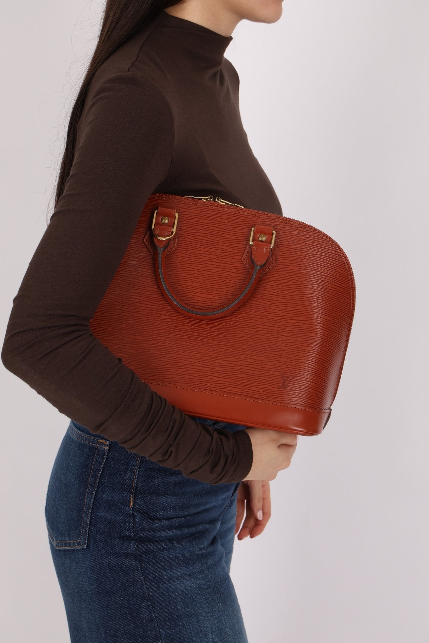 Louis Vuitton Kenyan Brown Epi Leather Alma Bag - FashioNica