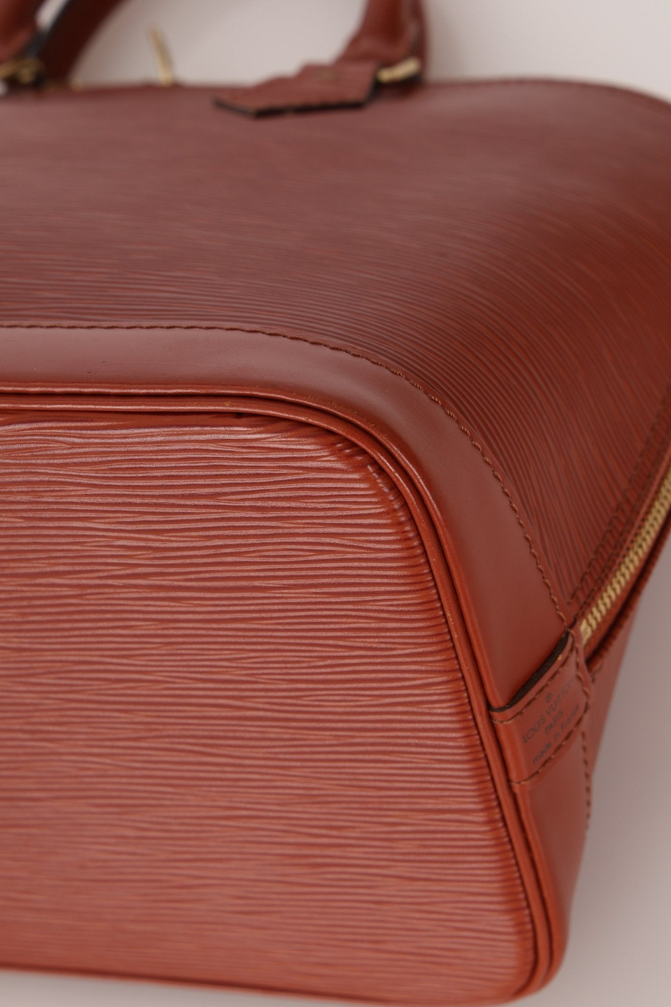 Louis Vuitton Kenyan Brown Epi Leather Alma Bag - FashioNica