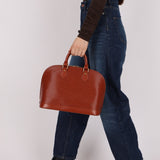 Louis Vuitton Kenyan Brown Epi Leather Alma Bag - FashioNica